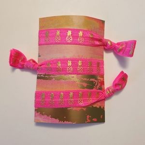 Hand crafted hair ties